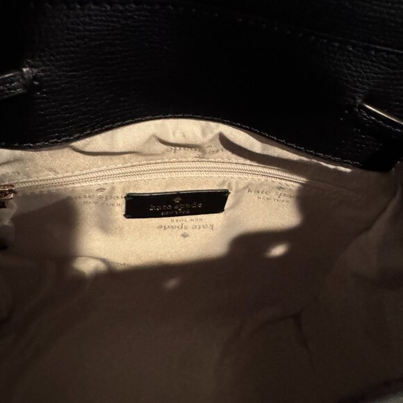 KATE SPADE Darcy grain leather black backpack New with tags - Picture 8 of 12